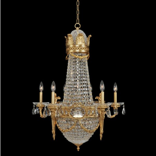 Marseille 6 Arm Chandelier Chandelier Allegri