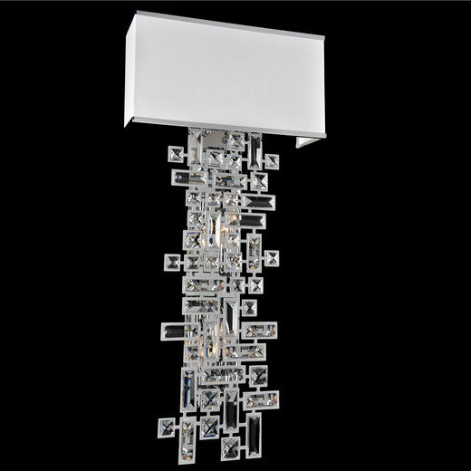 Vermeer 6 Light Wall Sconce Chrome Wall Sconce Allegri