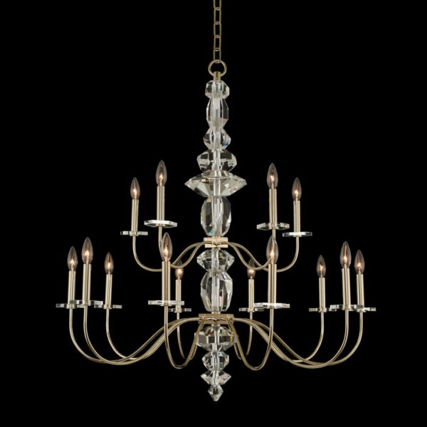 Bolivar (10+5) Light 2 Tier Chandelier Chandelier Allegri