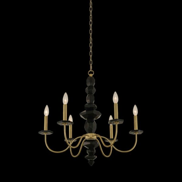 Piedra 6 Light Chandelier Chandelier Allegri