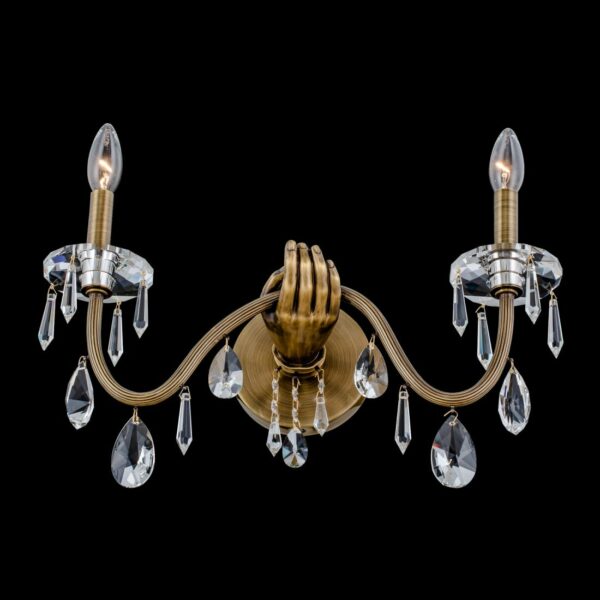 Venere 2 Light Wall Sconce Wall Sconce Allegri