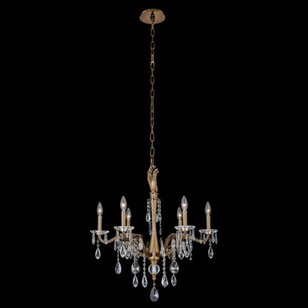 Venere 6 Light Chandelier Chandelier Allegri