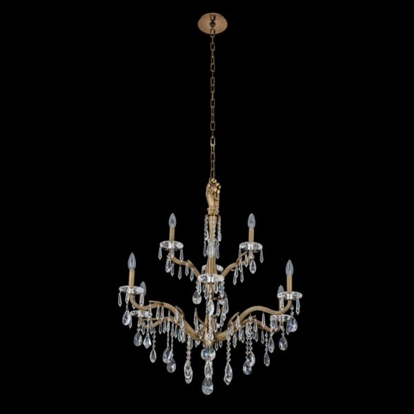 Venere 9 Light 2 Tier Chandelier Chandelier Allegri