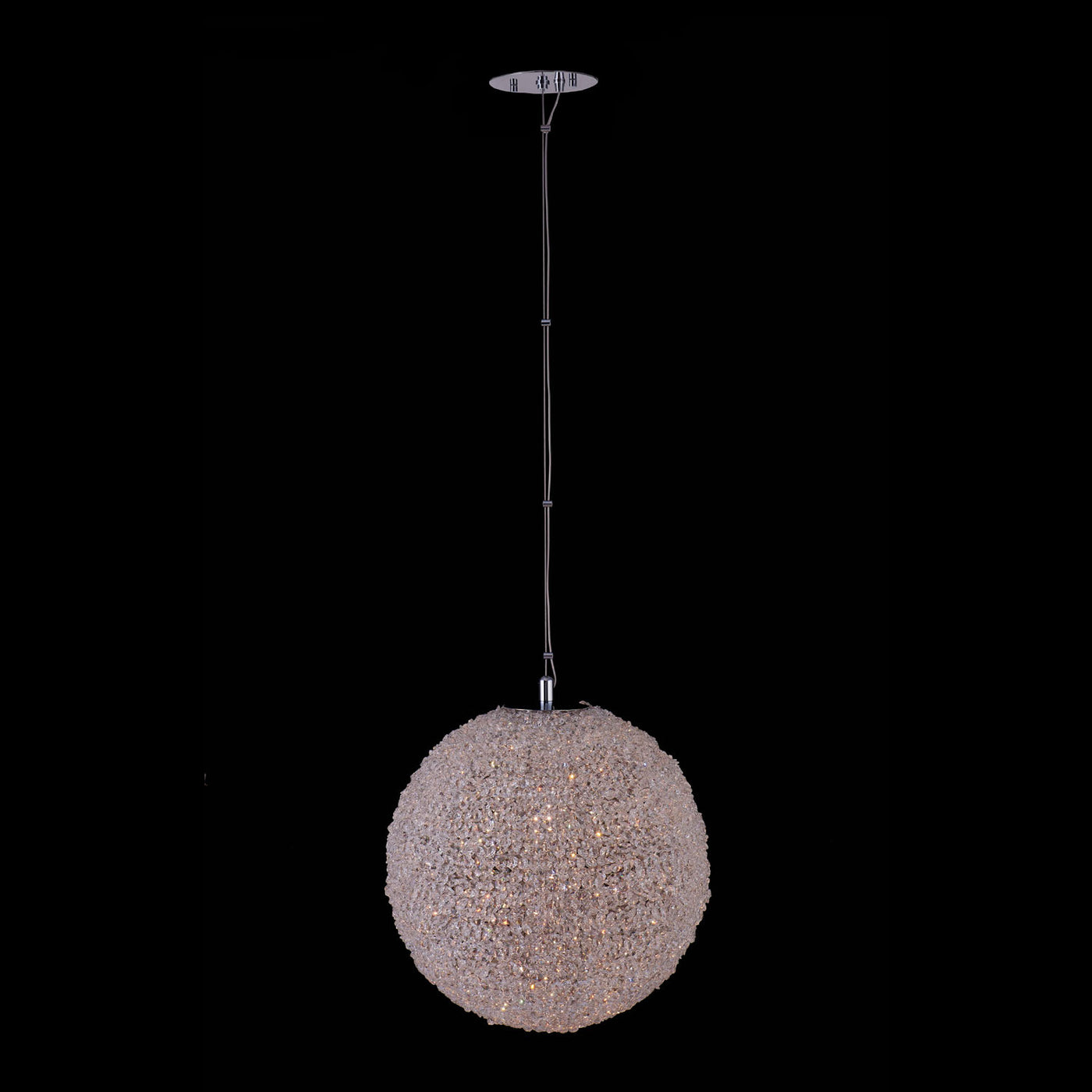 Lina 18 Inch LED Orb Pendant Pendant Allegri