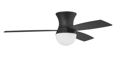 52" Daybreak in Flat Black w/ Flat Black/Greywood Blades Ceiling Fan CRAFTMADE