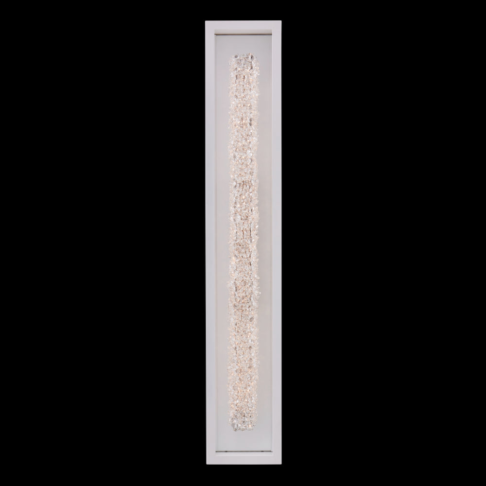 Lina Esterno 38 Inch Matte White Outdoor Wall Sconce Exterior Allegri