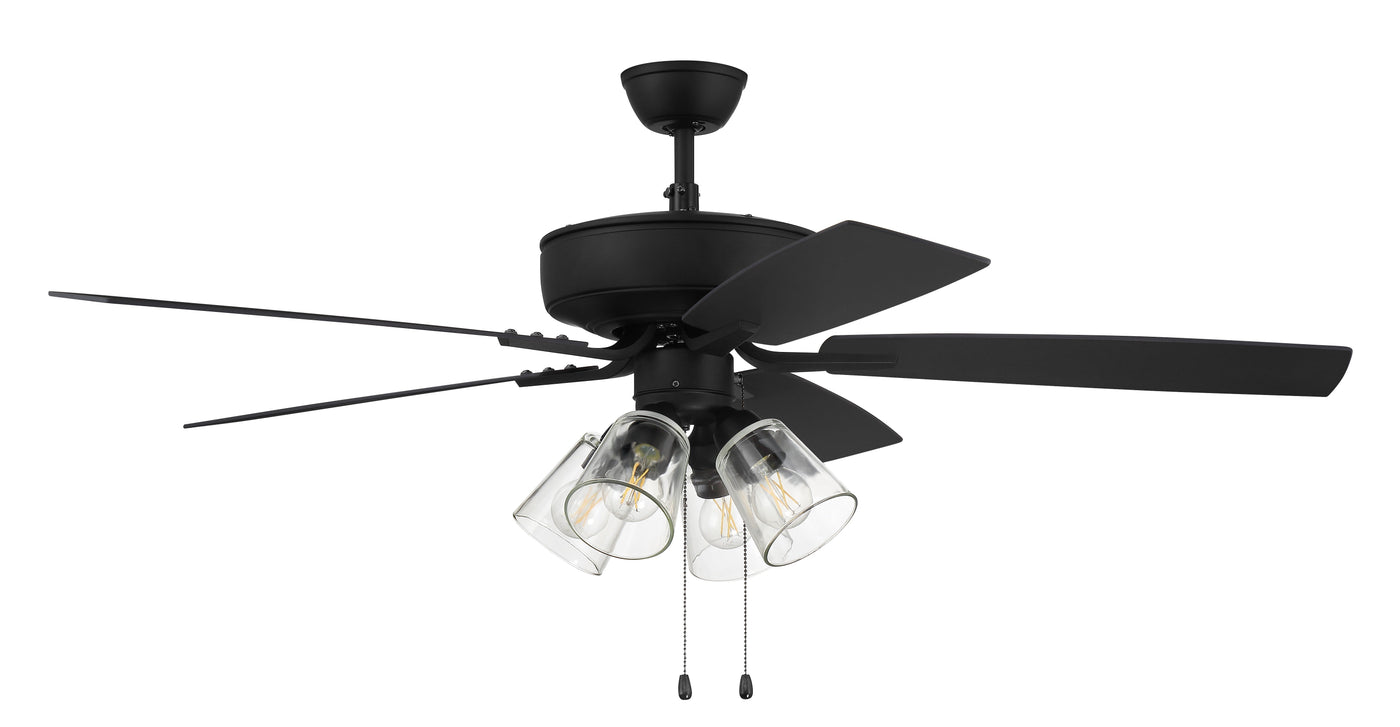 52" Pro Plus 104 in Espresso w/ Espresso/Walnut Blades Ceiling Fan CRAFTMADE