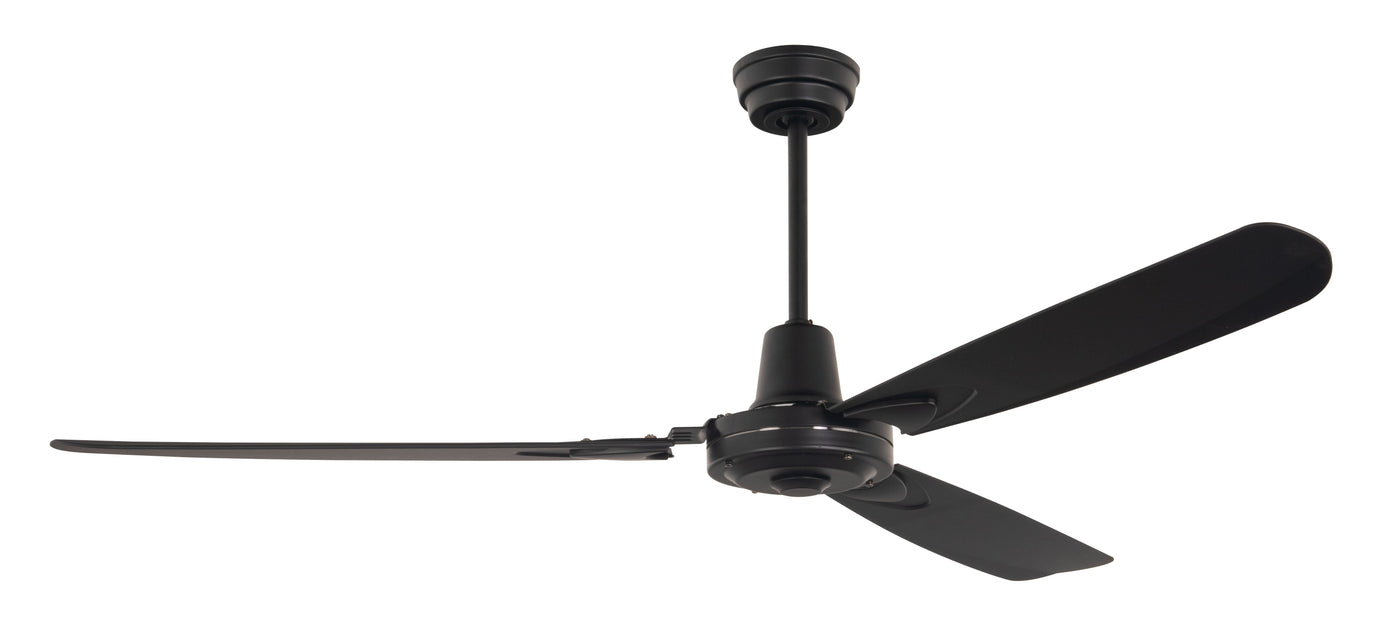 58" Velocity in Flat Black  w/ Flat Black Blades Ceiling Fan CRAFTMADE