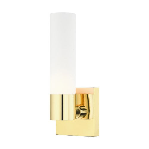 1 Light Polished Brass ADA Wall Sconce Wall Sconce Livex