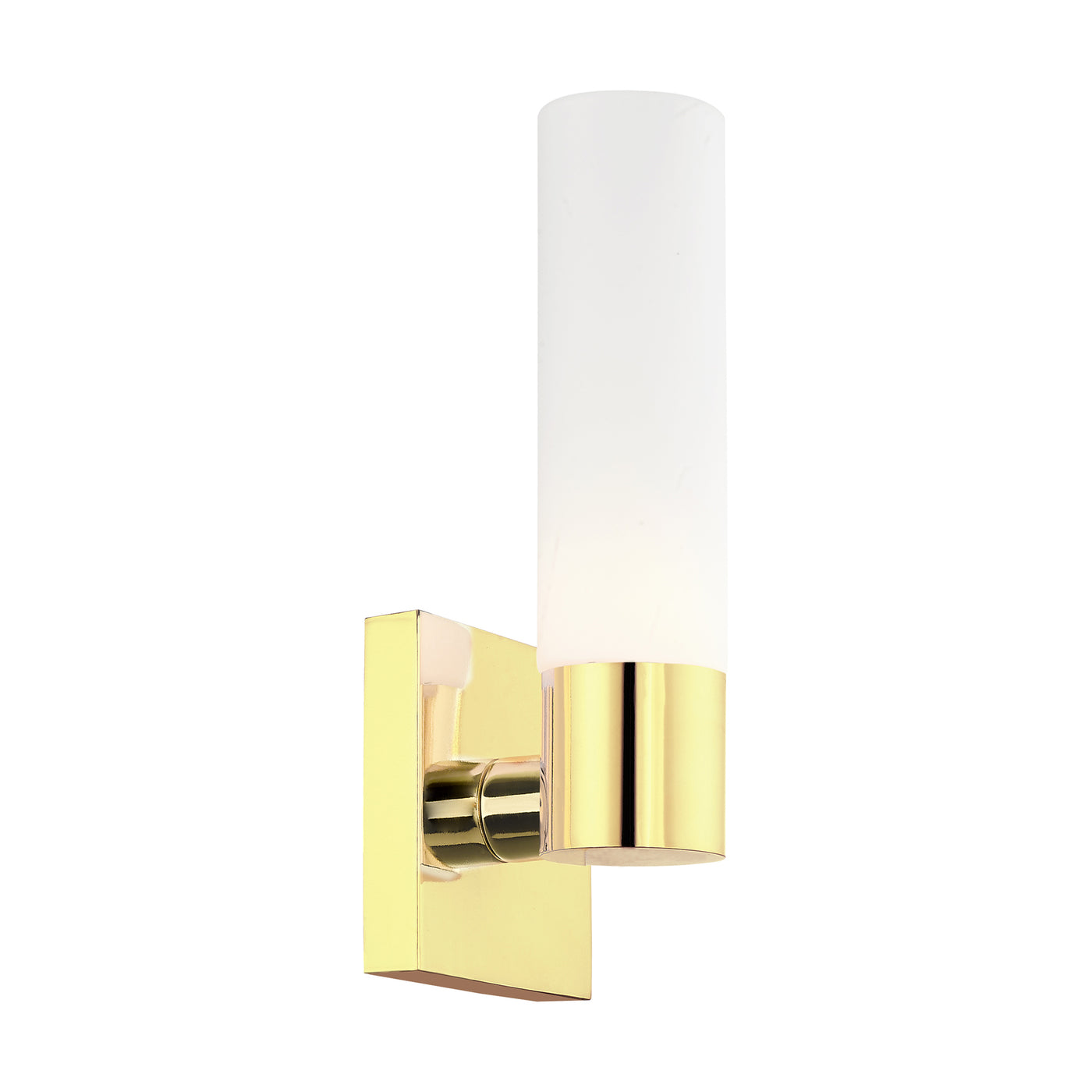 1 Light Polished Brass ADA Wall Sconce Wall Sconce Livex