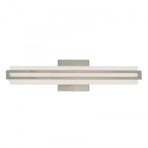 16W LED Brushed Nickel ADA Bath Vanity Wall Sconce Livex