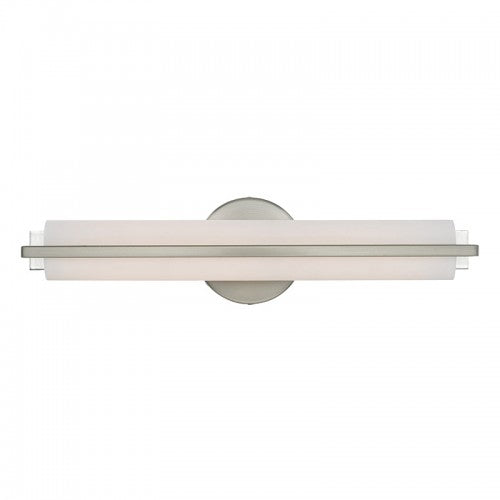 14W LED Brushed Nickel ADA Bath Vanity Wall Sconce Livex