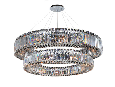 Rondelle 36 Inch 2 Tier Pendant Pendant Allegri