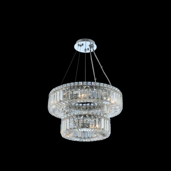 Rondelle (12 + 18) Inch 2 Tier Pendant Pendant Allegri