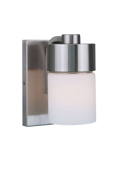 District 1 Light Wall Sconce in Brushed Polished Nickel Wall Sconce Craftmade