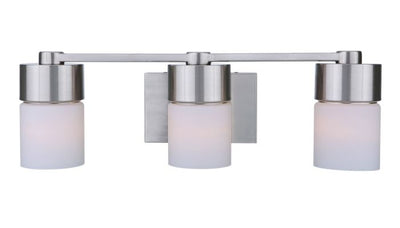 District 3 Light Vanity in Brushed Polished Nickel Bath and Vanity Craftmade