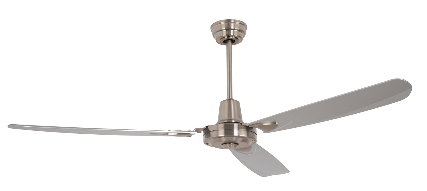 58" Velocity in Brushed Polished Nickel w/ Brushed Nickel Blades Ceiling Fan CRAFTMADE