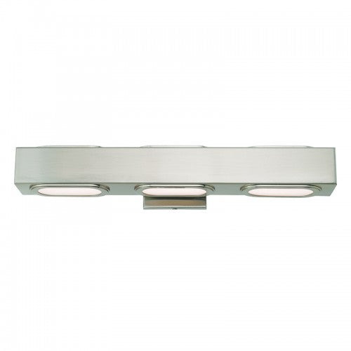 6.5W LED Brushed Nickel ADA Bath Vanity Wall Sconce Livex