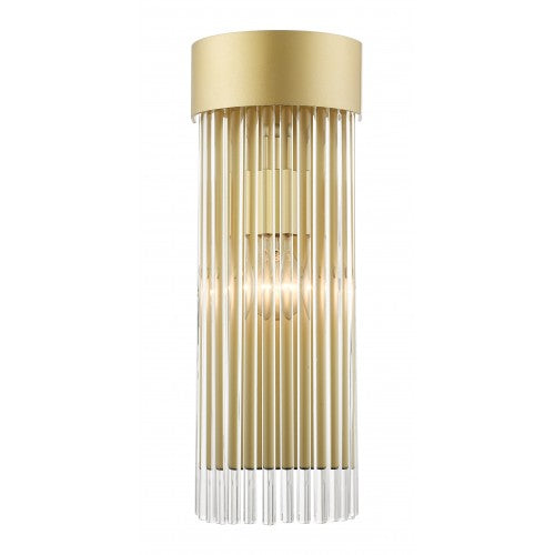 1 Light Soft Gold Wall Sconce Wall Sconce Livex