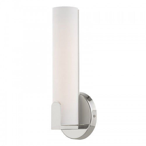 8W LED Brushed Nickel ADA Wall Sconce Wall Sconce Livex