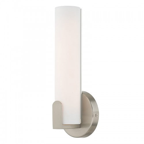 8W LED Brushed Nickel ADA Wall Sconce Wall Sconce Livex