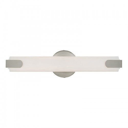 20W LED Brushed Nickel ADA Bath Vanity Wall Sconce Livex