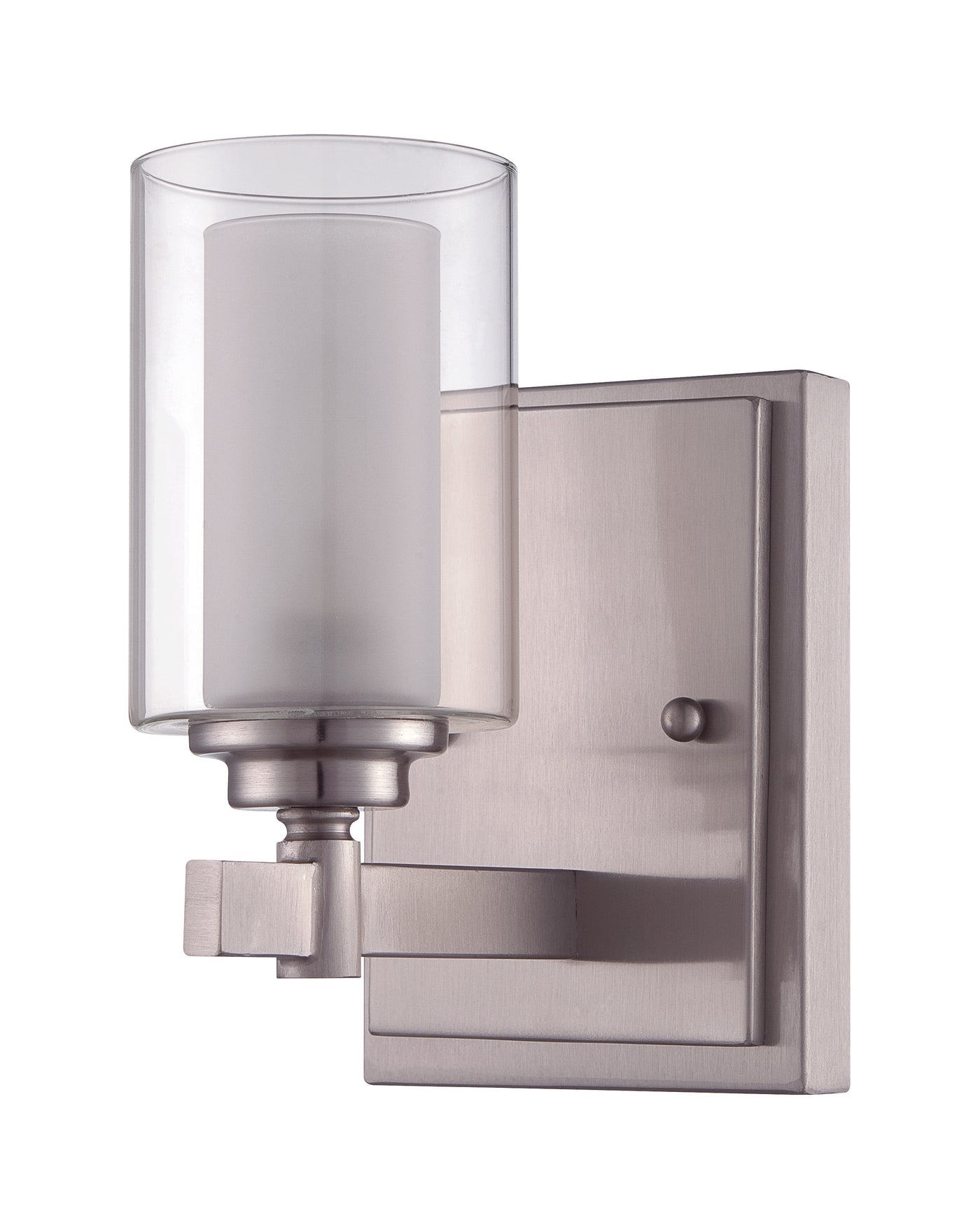 Celeste 1 Light Wall Sconce in Brushed Polished Nickel Wall Sconce Craftmade