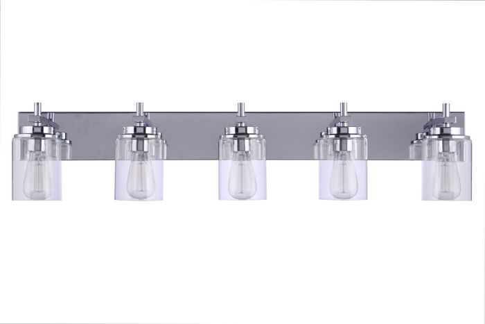 Reeves 5 Light Vanity in Chrome Bath and Vanity Craftmade