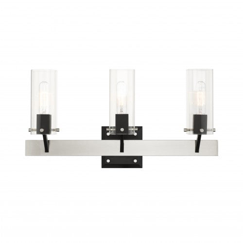 3 Light Brushed Nickel Vanity Sconce Wall Sconce Livex