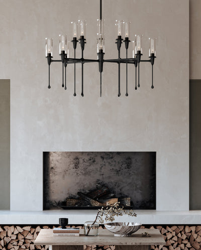 Chisel Chandelier Chandelier Hudson Valley Lighting