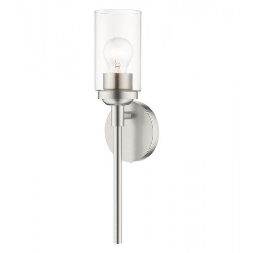 1 Light Brushed Nickel ADA Sconce Wall Sconce Livex