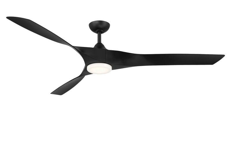 Willow XL 70 Inch Indoor/Outdoor Smart Ceiling Fan Ceiling Fan Wind River