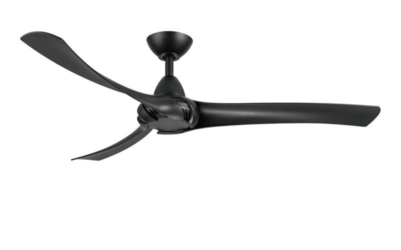 Droid Matte Black 52 Inch Ceiling Fan Ceiling Fan Wind River