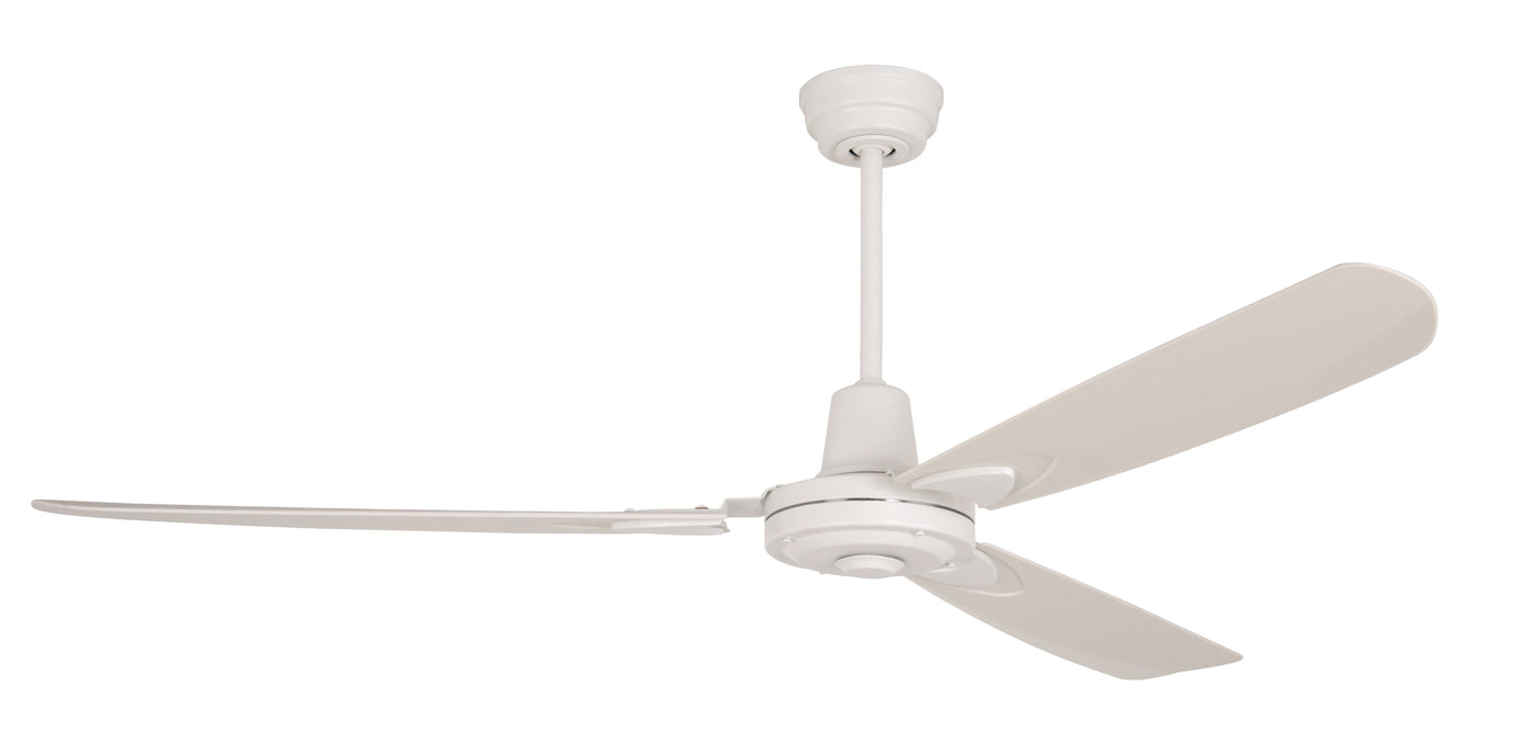 58" Velocity in White w/ White Blades Ceiling Fan CRAFTMADE