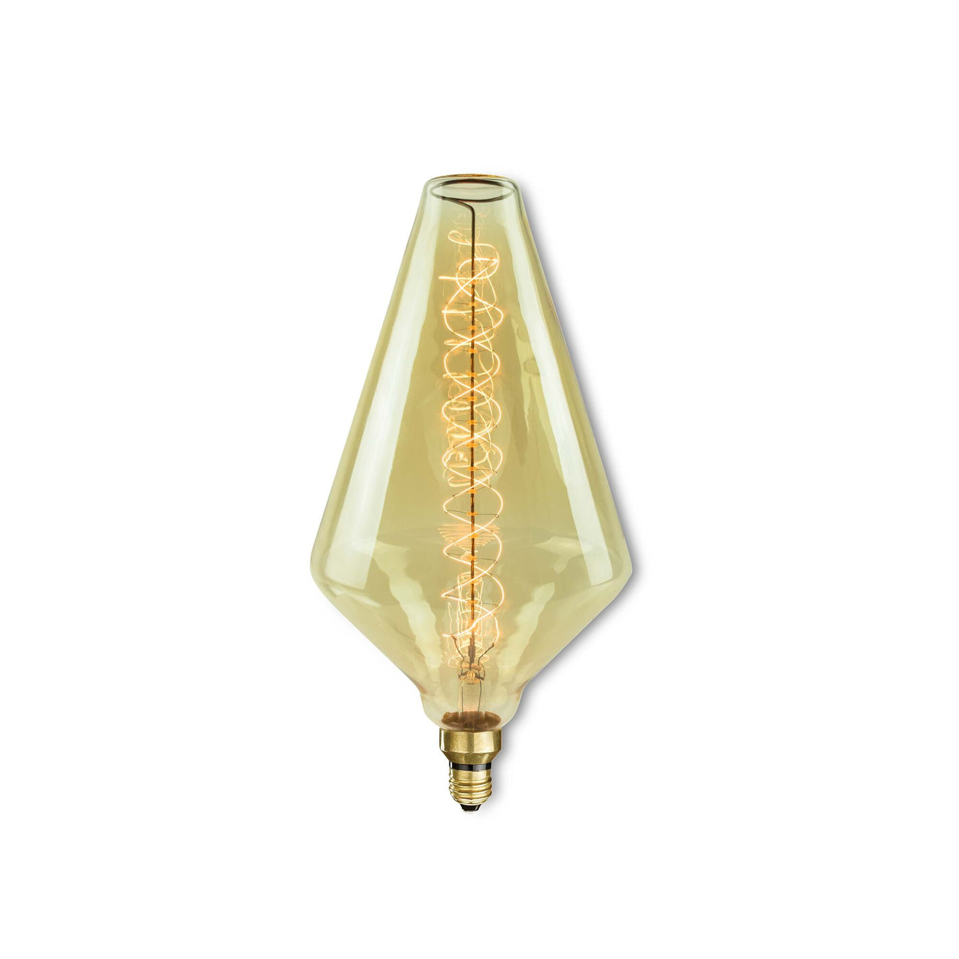 60W Diamond Shaped Grand Nostalgic Spiral E26 120V Bulb Bulbrite