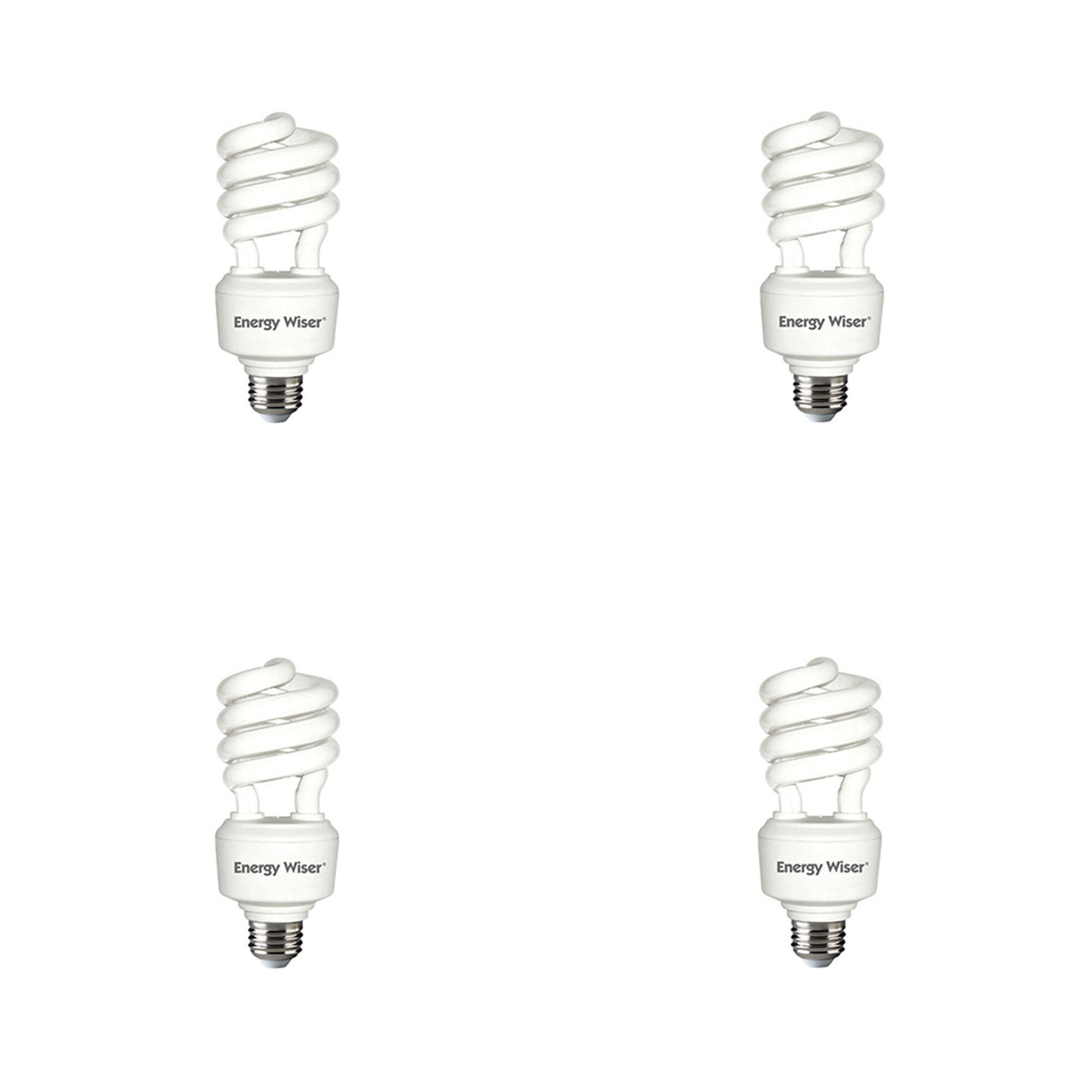 32W Cfl T4 Coil 2700K E26 120V-4PK Bulb Bulbrite