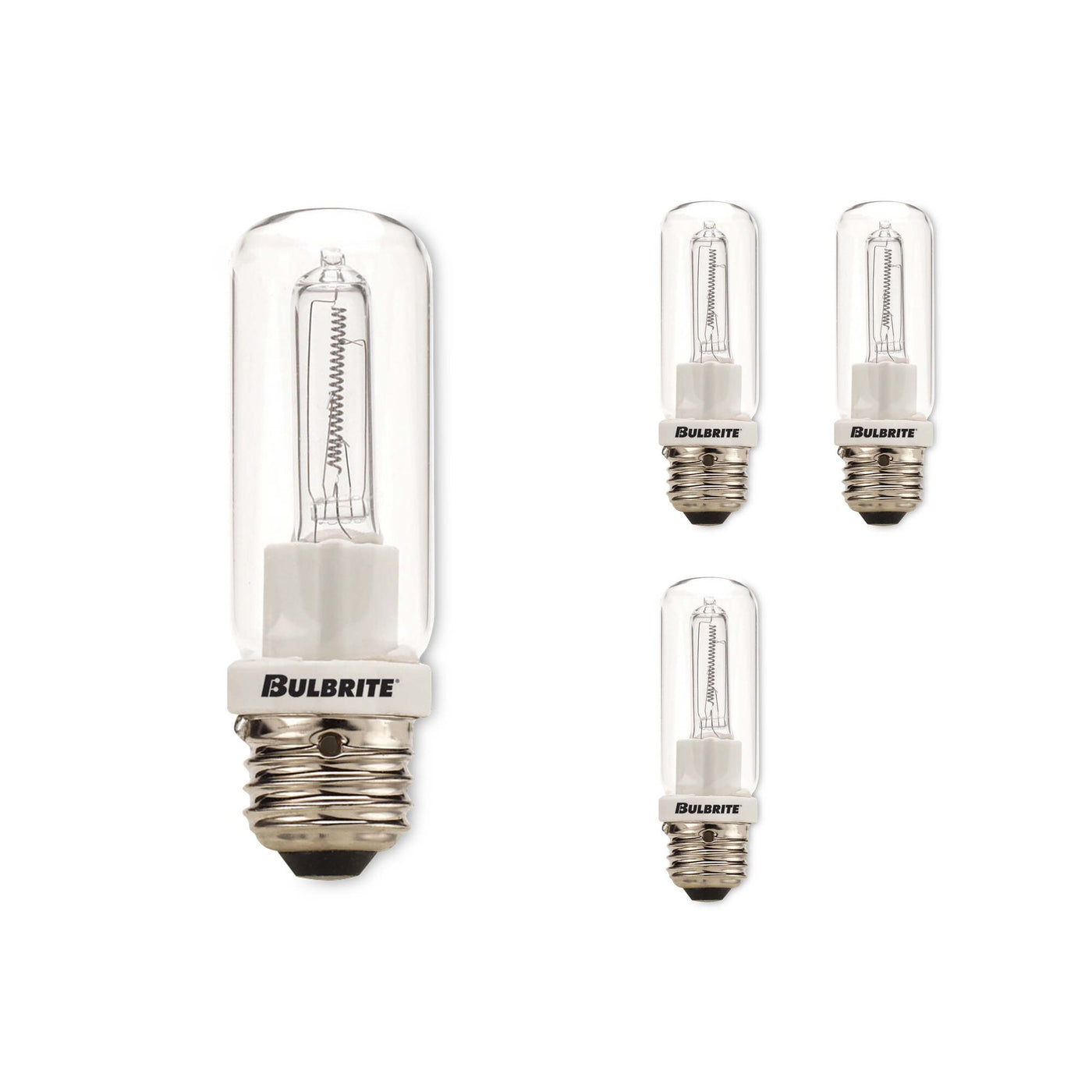 250W T10 Jdd Halogen Clear E26 120V-4PK Bulb Bulbrite