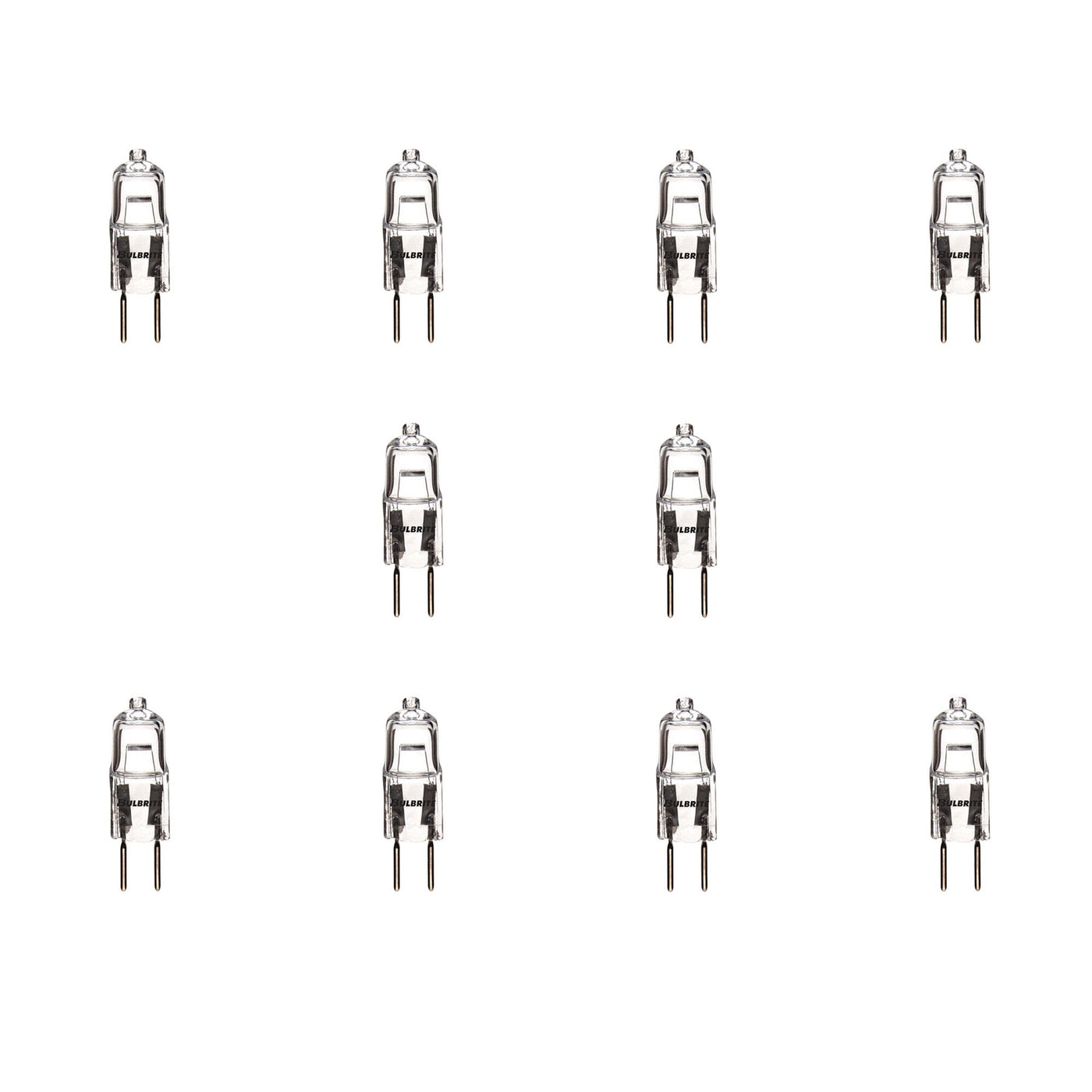 35W T3 JC TYPE CLEAR GY6.35 24V-10PK