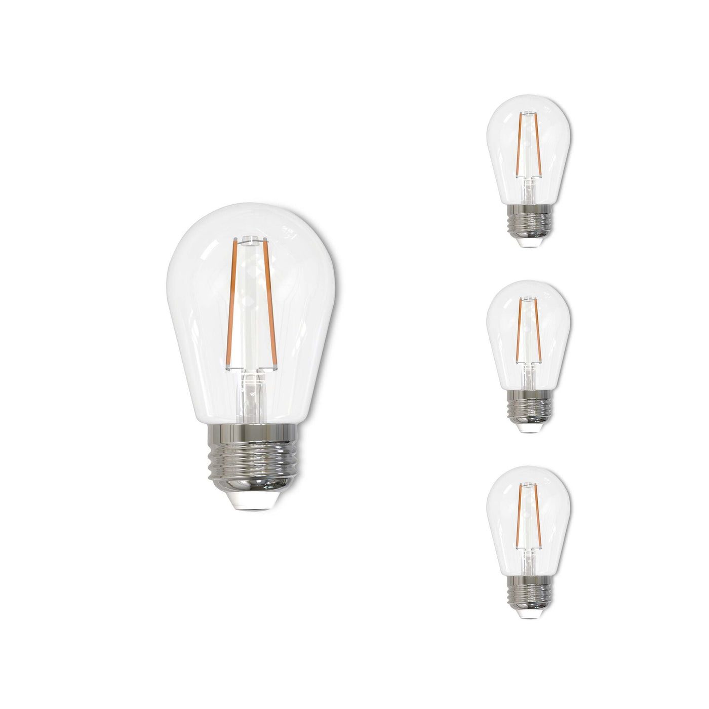 2.5W LED S14 2700K Filament Fully Compatible DIMMING-4PK Bulb Bulbrite