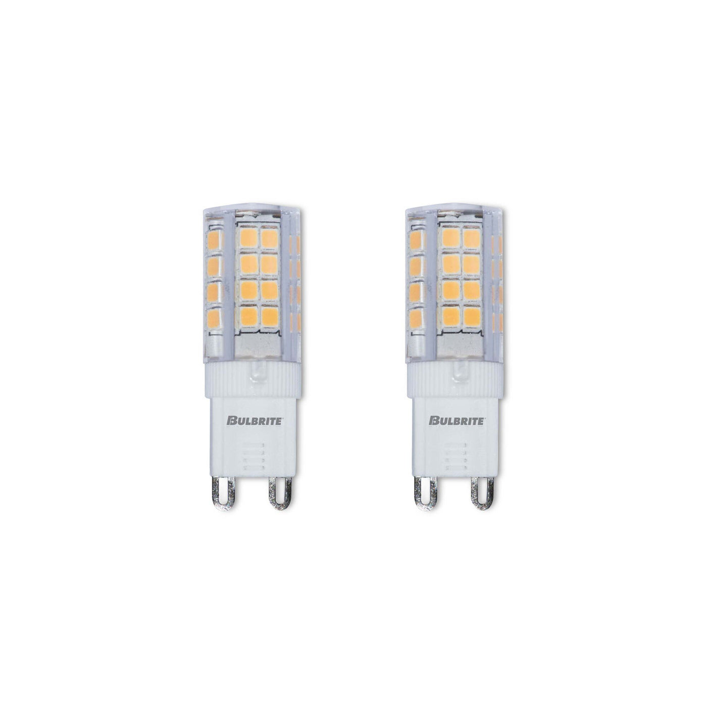 3.5W LED G9 Clear 3000K 120V-2PK Bulb Bulbrite