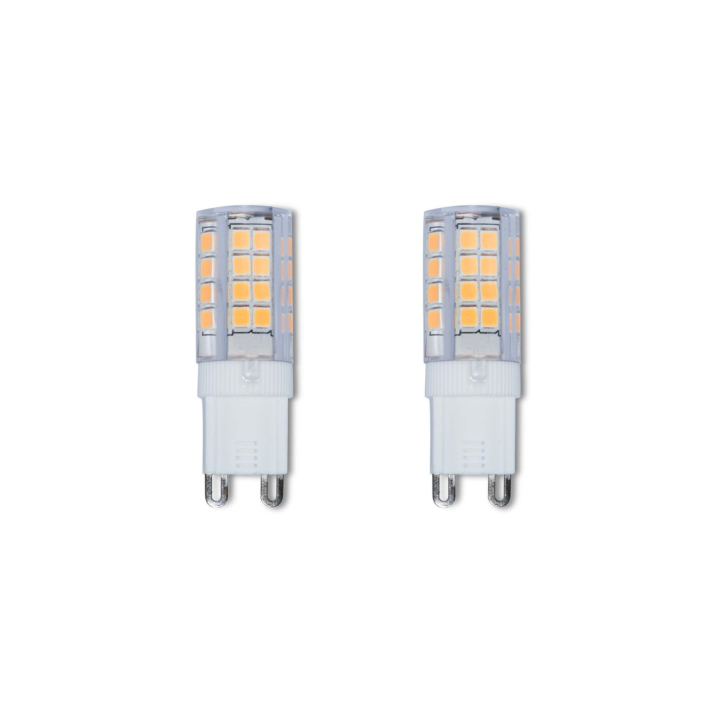 4.5W LED G9 Clear 3000K 120V DIMMABLE-2PK Bulb Bulbrite