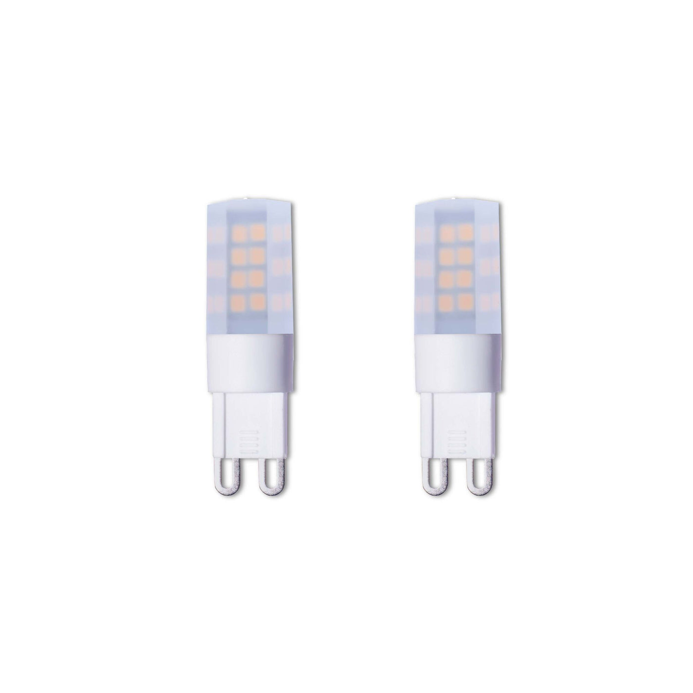 4.5W LED G9 Frost 3000K 120V DIMMABLE-2PK Bulb Bulbrite