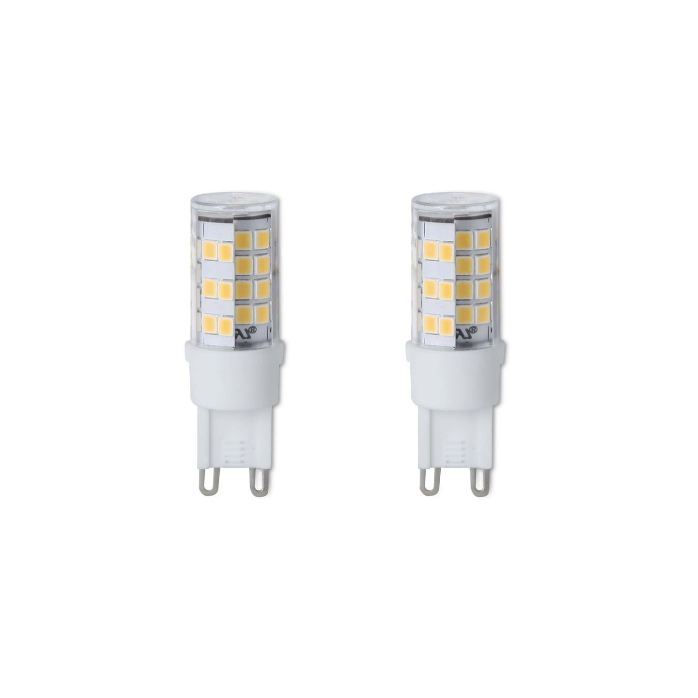 4.5W LED G9 Clear 2700K 120V DIMMABLE-2PK Bulb Bulbrite