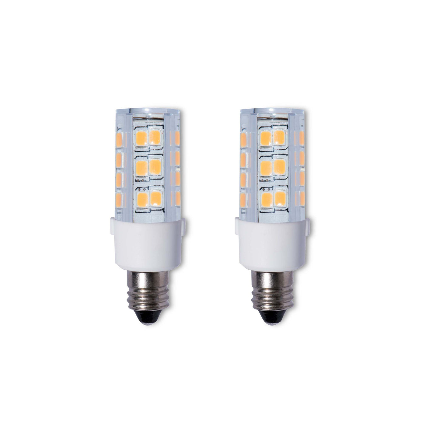 4.5W LED E12 Clear 2700K 120V DIMMABLE-2PK Bulb Bulbrite