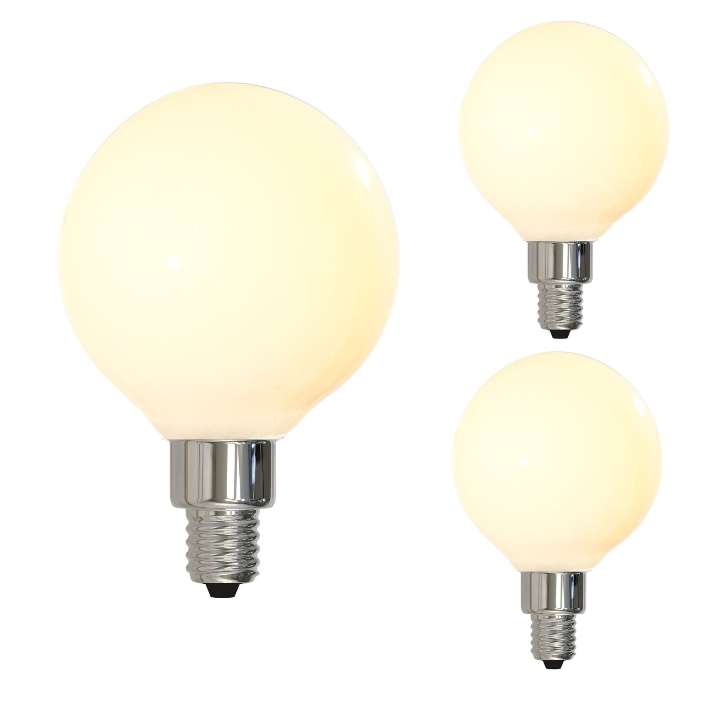 40W Pack of 3 E12 Base Bulbs (Warm White Light) Bulb Bulbrite