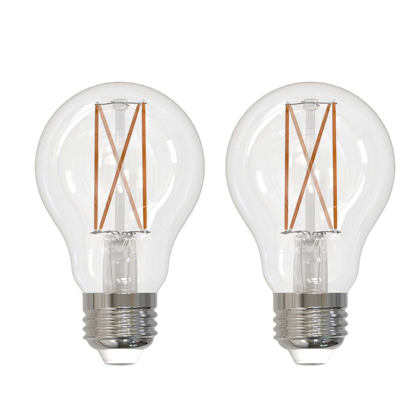 Bulbrite 60W Pack of 2 E26 Base Bulbs (Warm White Light)