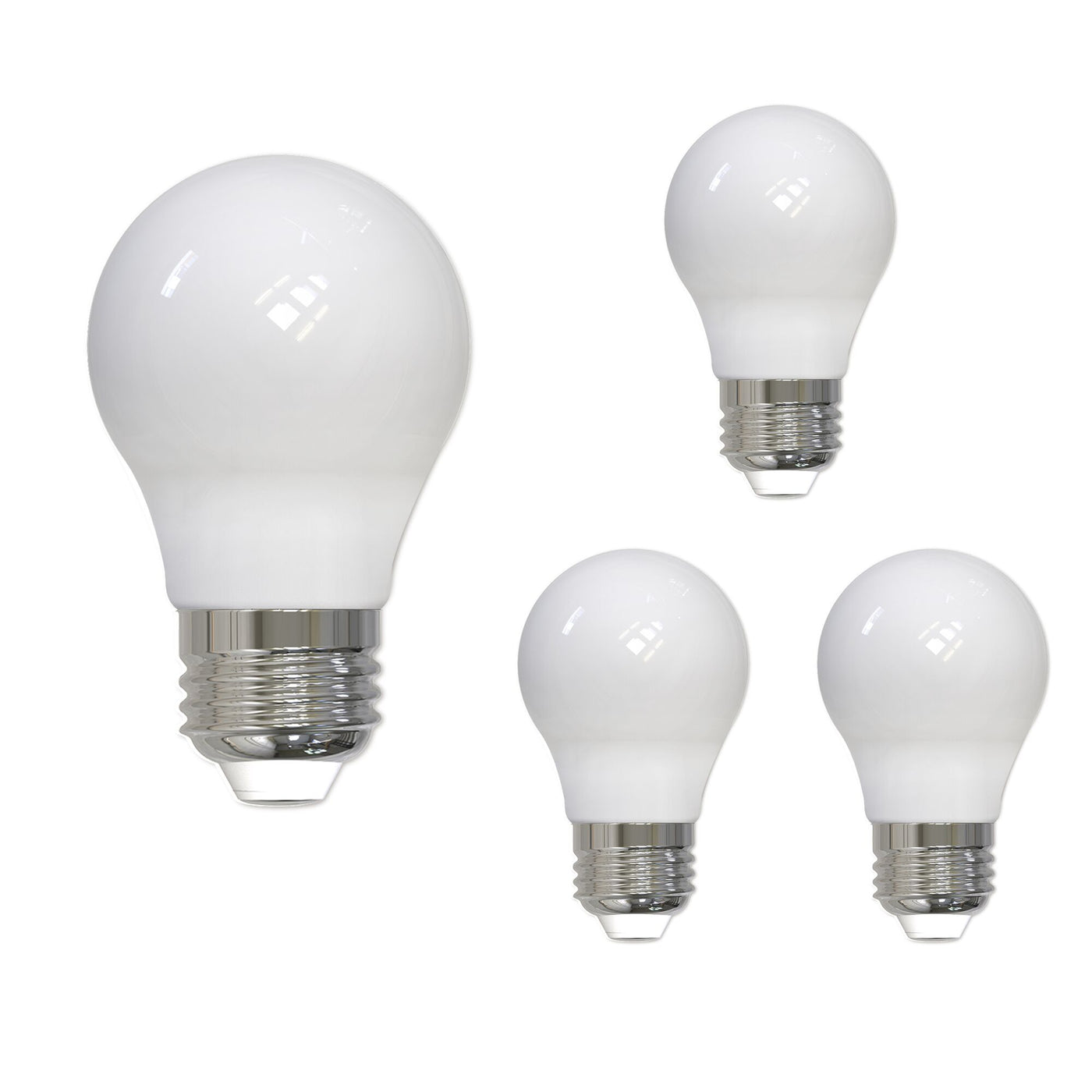 7W LED A15 2700K Filament Basics Milky Dimmable 4PK Bulb Bulbrite