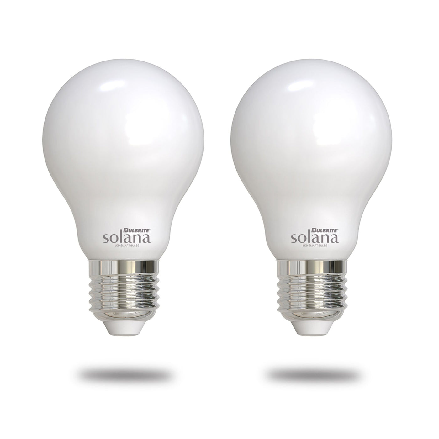 SMART LED WIFI BULB 5.5W A19 90CRI WHITE LIGHT MILKY 40W EQUIVALENT 2PK