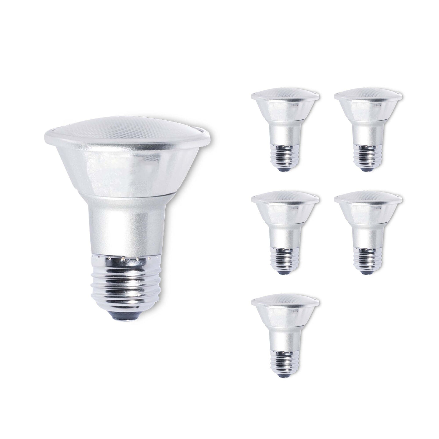 7W LED PAR20 2700K Flood Wet DIMMABLE-6PK Bulb Bulbrite