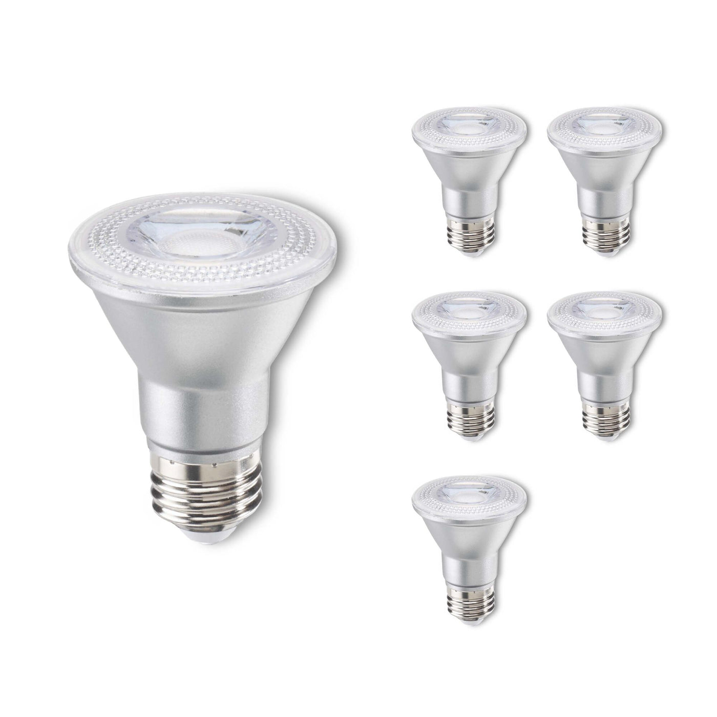 7W LED PAR20 3000K Flood Wet DIMMABLE-6PK Bulb Bulbrite